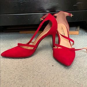 Red women’s heels